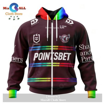 Personalized NRL Manly Warringah Sea Eagles Everyone In League Kits 2023 Hoodie Sweatshirt 3D LIMITED EDITION -soulcals