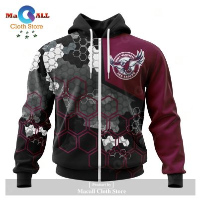 Personalized NRL Manly Warringah Sea Eagles Special MotoCross Concept Hoodie Sweatshirt 3D LIMITED EDITION -soulcals