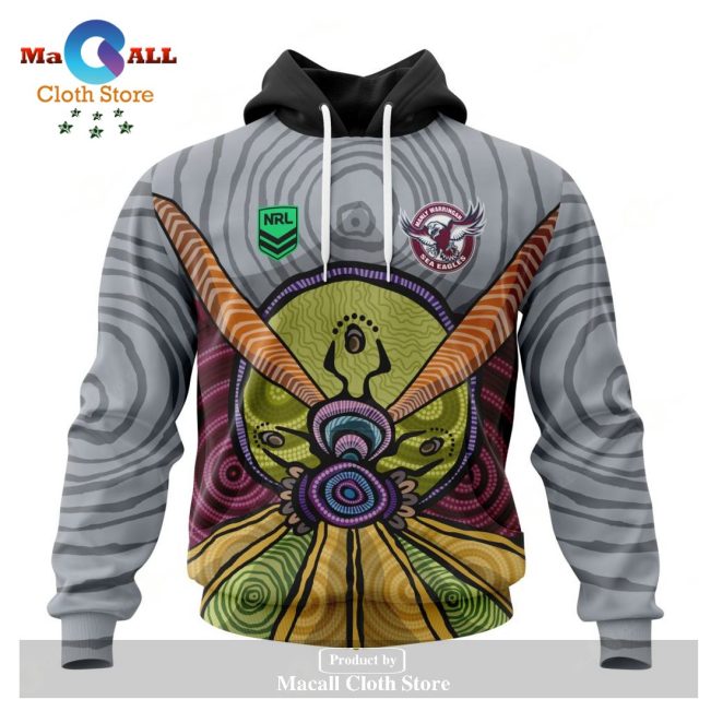 Personalized NRL Manly Warringah Sea Eagles - Specialized Design Wih ArtWork For Australia Day Hoodie Sweatshirt 3D LIMITED EDITION -soulcals