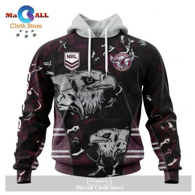 Personalized NRL Manly Warringah Sea Eagles - Specialized Design Wih Morden Art Syle Hoodie Sweatshirt 3D LIMITED EDITION -soulcals