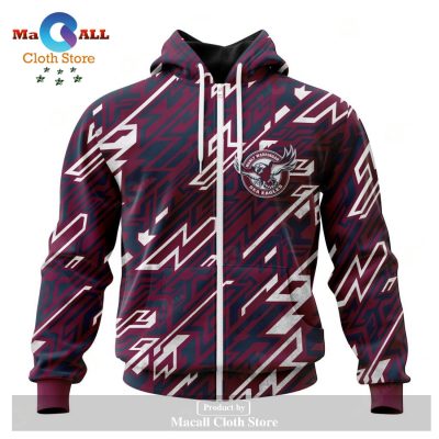 Personalized NRL Manly Warringah Sea Eagles - Specialized Design Wih Morden Art Syle Hoodie Sweatshirt 3D LIMITED EDITION -soulcals