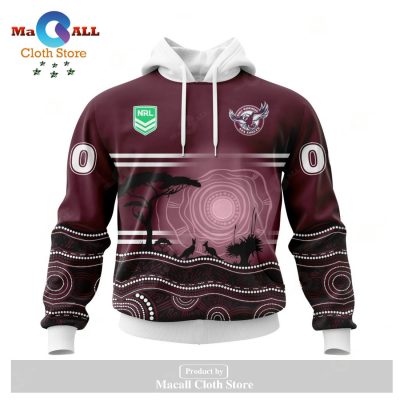 Personalized NRL Manly Warringah Sea Eagles - Specialized Jersey With Beautiful Australia Nature Hoodie Sweatshirt 3D LIMITED EDITION -soulcals