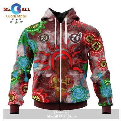 Personalized NRL Manly Warringah Sea Eagles - Specialized NAIDOC Event Design Hoodie Sweatshirt 3D LIMITED EDITION -soulcals