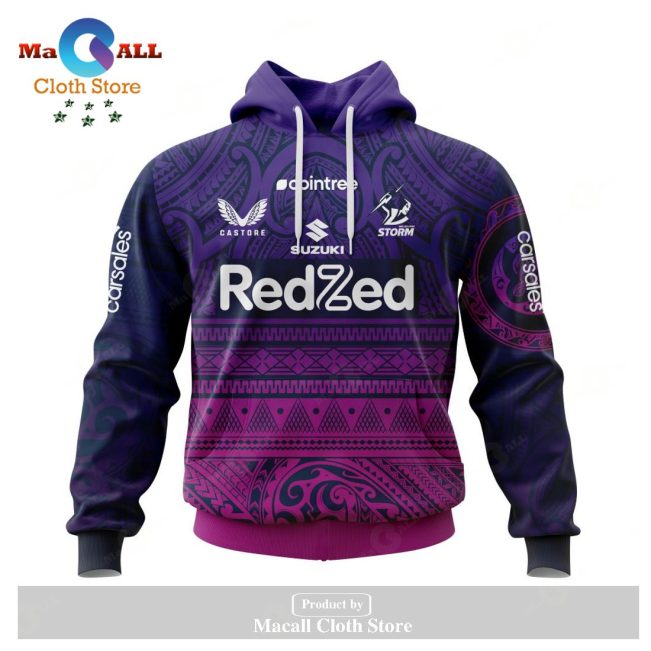 Personalized NRL Melbourne Storm - Incredible Multicultural Captain's Run Kits Hoodie Sweatshirt 3D LIMITED EDITION -soulcals