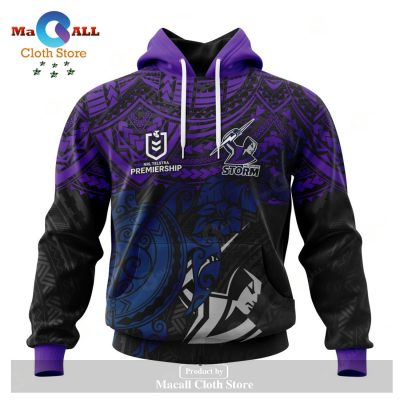 Personalized NRL Melbourne Storm Polynesian Concept Kits Hoodie Sweatshirt 3D LIMITED EDITION -soulcals