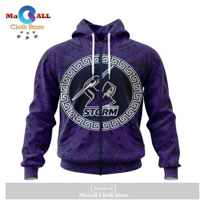 Personalized NRL Melbourne Storm Polynesian Concept Kits Hoodie Sweatshirt 3D LIMITED EDITION -soulcals