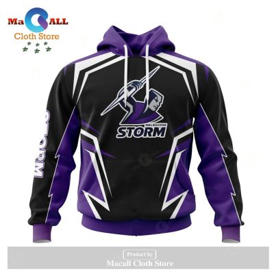 Personalized NRL Melbourne Storm Special Concept Kits Hoodie Sweatshirt 3D LIMITED EDITION -soulcals
