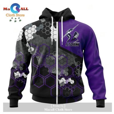 Personalized NRL Melbourne Storm Special MotoCross Concept Hoodie Sweatshirt 3D LIMITED EDITION -soulcals