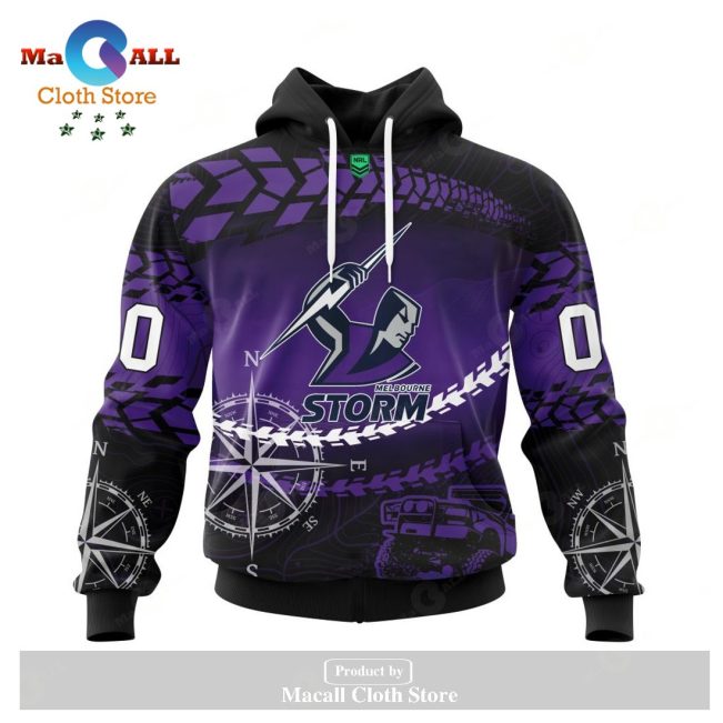 Personalized NRL Melbourne Storm Special Off-Road Concept Hoodie Sweatshirt 3D LIMITED EDITION -soulcals