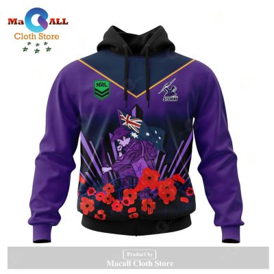 Personalized NRL Melbourne Storm - Specialized 2023 Anzac Jersey Concepts Hoodie Sweatshirt 3D LIMITED EDITION -soulcals