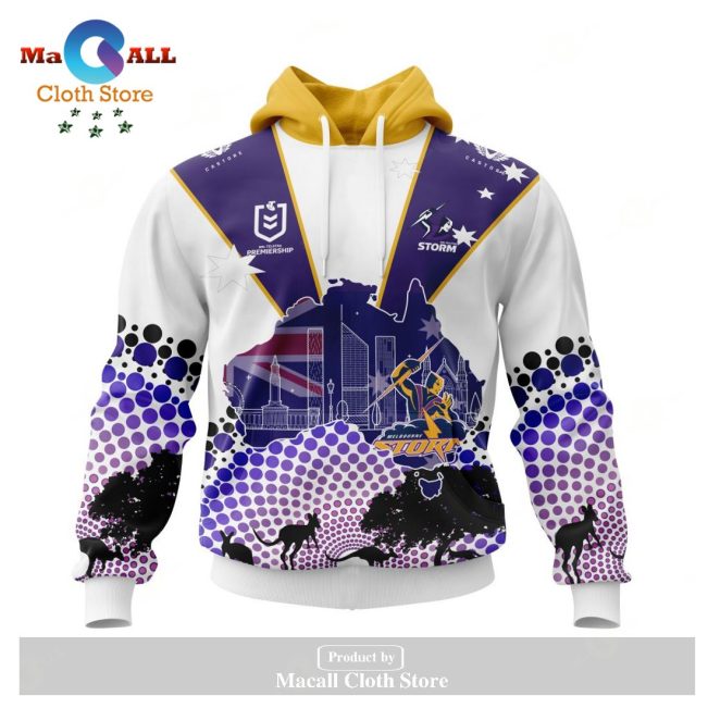 Personalized NRL Melbourne Storm - Specialized Concepts For Australia's Day Kits Hoodie Sweatshirt 3D LIMITED EDITION -soulcals
