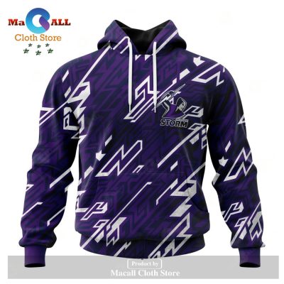 Personalized NRL Melbourne Storm - Specialized Design Wih Morden Art Syle Hoodie Sweatshirt 3D LIMITED EDITION -soulcals