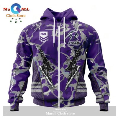 Personalized NRL Melbourne Storm - Specialized Design Wih Morden Art Syle Hoodie Sweatshirt 3D LIMITED EDITION -soulcals