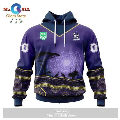 Personalized NRL Melbourne Storm - Specialized Jersey With Beautiful Australia Nature Hoodie Sweatshirt 3D LIMITED EDITION -soulcals