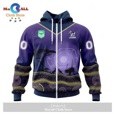 Personalized NRL Melbourne Storm - Specialized Jersey With Beautiful Australia Nature Hoodie Sweatshirt 3D LIMITED EDITION -soulcals