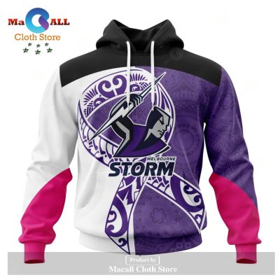 Personalized NRL Melbourne Storm Specialized Kits Samoa Fight Cancer Hoodie Sweatshirt 3D LIMITED EDITION -soulcals