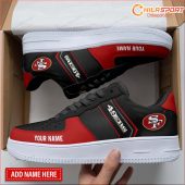 Personalized San Francisco 49ers Air Force 1 Shoes Stylish Custom Sneakers and Comfortable Walking G - soulcals