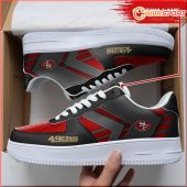 Personalized San Francisco 49ers Air Force 1 Shoes Unique Stylish Gift Idea - soulcals