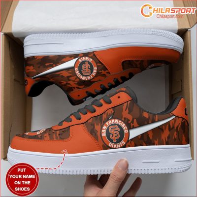 Personalized San Francisco Giants Air Force 1 Shoes Custom Unique Stylish Sneakers - soulcals