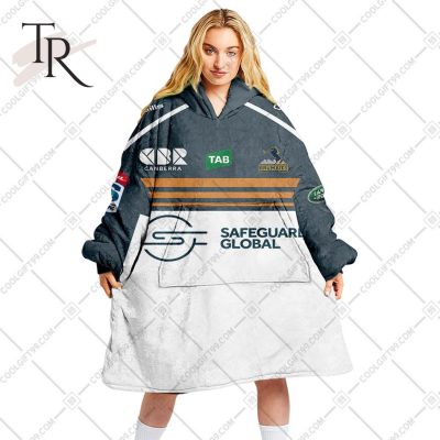 Personalized Super Rugby ACT Brumbies Jersey Oodie, Flanket, Blanket Hoodie, Snuggie - soulcals