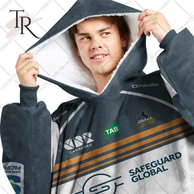 Personalized Super Rugby ACT Brumbies Jersey Oodie, Flanket, Blanket Hoodie, Snuggie - soulcals