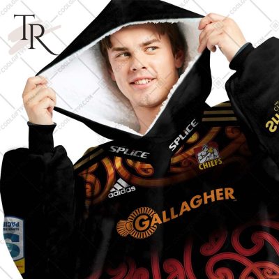 Personalized Super Rugby Gallagher Chiefs Jersey Oodie, Flanket, Blanket Hoodie, Snuggie - soulcals