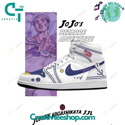Josuke Higashikata JoJo's Bizarre Adventure Air Jordan 1 Sneaker - Creativteeshop