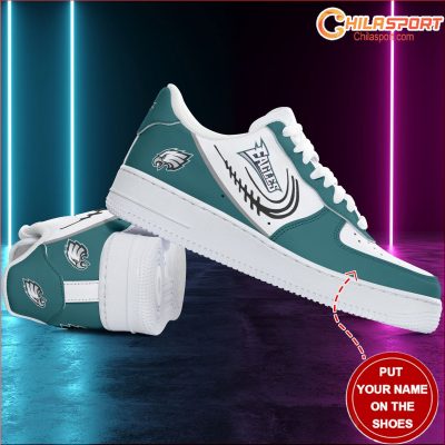 Philadelphia Eagles Air Force One Shoes Stylish Fan Gear - soulcals