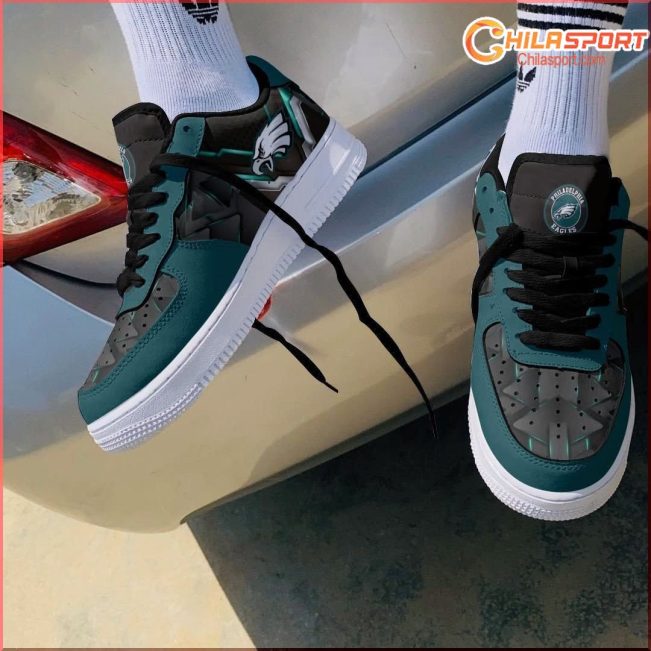 Philadelphia Eagles Custom AF1 Sneakers Stylish Trendy Gift - soulcals