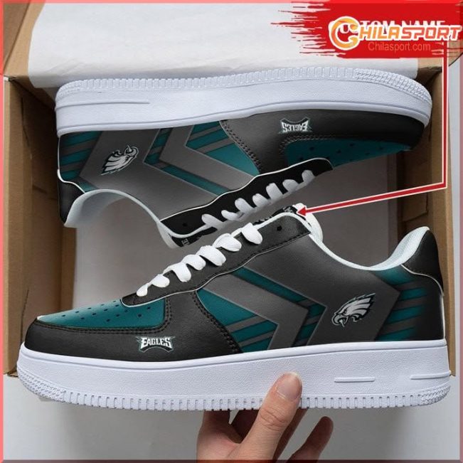 Philadelphia Eagles Custom Painted Sneakers Fan Shoes - soulcals