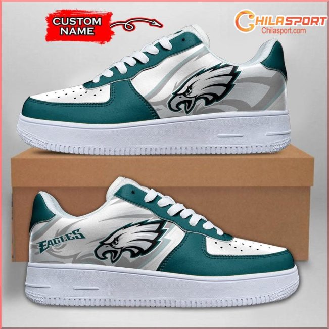 Philadelphia Eagles NFL Air Low Top AF1 Sneakers Shoes Stylish Comfort Gifts for Men Women - soulcals