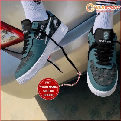 Philadelphia Eagles NFL Air Low Top AF1 Sneakers Shoes Stylish Fan Gear For Men And Women - soulcals Philadelphia Eagles NFL Air Low Top AF1 Sneakers Shoes Stylish Fan Gear For Men And Women - soulcals