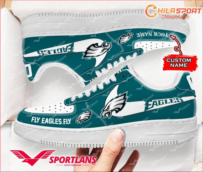 Philadelphia Eagles NFL Air Low Top AF1 Sneakers Shoes Stylish Gifts For Fans - soulcals