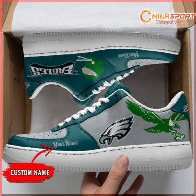 Philadelphia Eagles Personalized AF1 Shoes Fan Gift For Stylish Comfort - soulcals