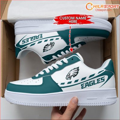 Philadelphia Eagles Personalized Air Force 1 Shoes Fan Gift Idea - soulcals