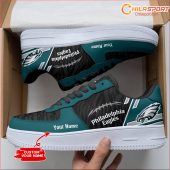 Philadelphia Eagles Personalized Air Force 1 Shoes Stylish Gift - soulcals