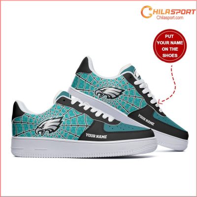Philadelphia Eagles Personalized Air Force 1 Shoes Unique Style - soulcals