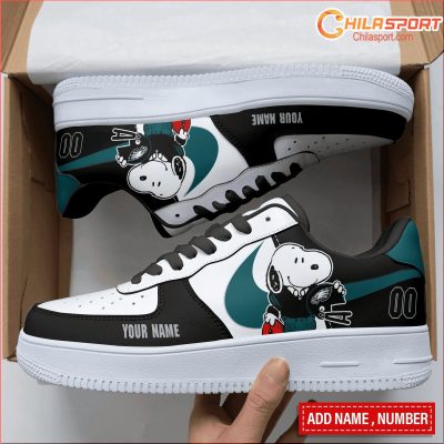 Philadelphia Eagles Personalized Air Force One Shoes Unique Gift Style - soulcals