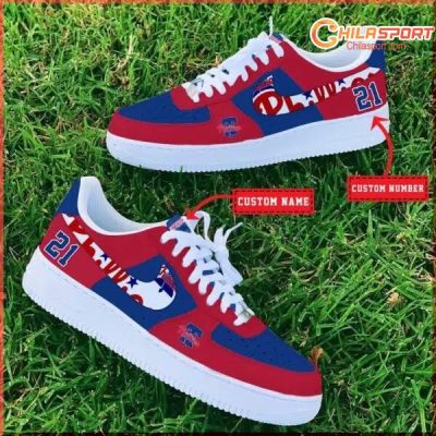 Philadelphia Phillies MLB Air Low Top AF1 Sneakers Stylish Fan Shoes For Men and Women - soulcals