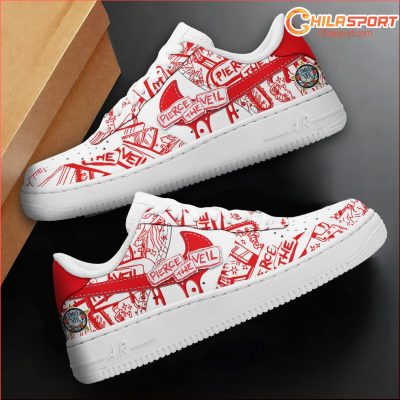 Pierce The Veil Air Low Top AF1 Sneakers Shoes Stylish Comfort For Men And Women - soulcals