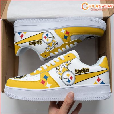 Pittsburgh Steelers AF1 Sneakers For Stylish Fans - soulcals
