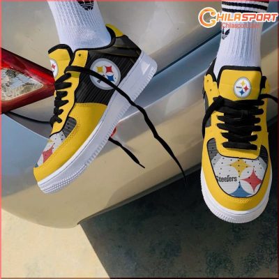 Pittsburgh Steelers AF1 Sneakers Trendy Fan Gear - New Arrival - soulcals