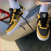 Pittsburgh Steelers Air Force 1 Shoes Custom Stylish Design - soulcals