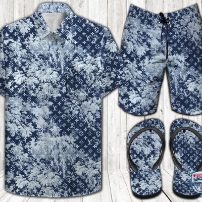 Louis Vuitton Combo Hawaiian Shirt And Short 31 - Hot Sale 2025