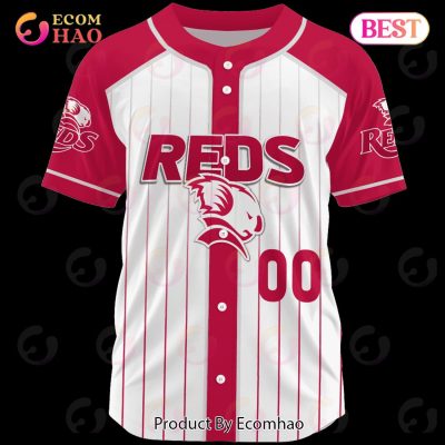 Queensland Reds Super Rugby Baseball Jerseys 2023 -soulcals