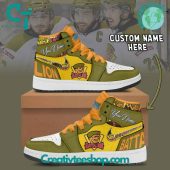 OHL North Bay Battalion Air Jordan 1 Sneakers - soulcals.com