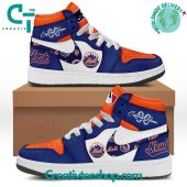 MLB New York Mets Personalized Air Jordan 1 Sneaker - soulcals.com