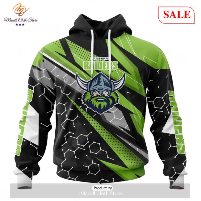 SALE NRL Personalized Canberra Raiders Special Motocross Design Hoodie Sweatshirt 3D -soulcals