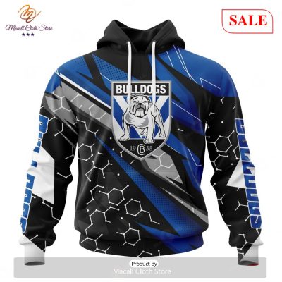 SALE NRL Personalized Canterbury-Bankstown Bulldogs Special Motocross Design Hoodie 3D -soulcals