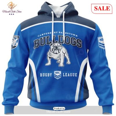 SALE NRL Personalized Canterbury-Bankstown Bulldogs Special Sideline Design Hoodie Sweatshirt 3D -soulcals